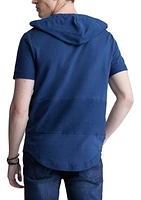 Men's Short Sleeve Hoodie, Whale