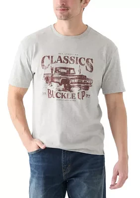 Men's Short Sleeve Cotton Classics Graphic T-Shirt