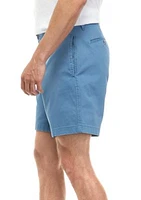 7" Stretch Twill Shorts