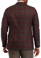 Men's Plaid Printed Sportcoat