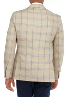 Men's Multi Plaid Sport Coat