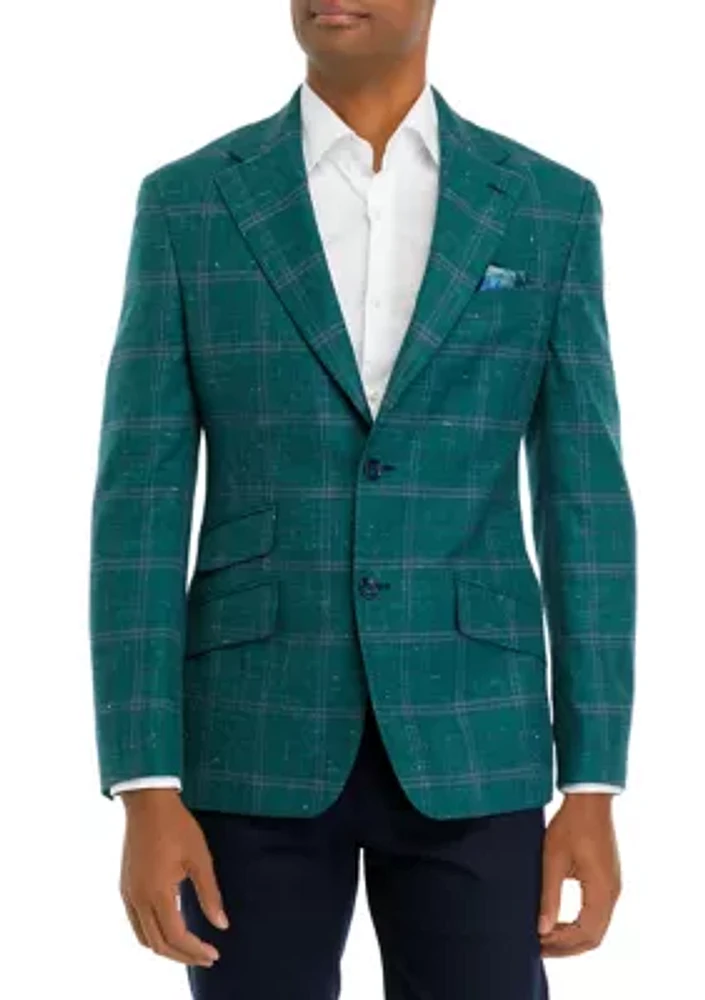 Green Plaid Sport Coat