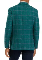 Green Plaid Sport Coat