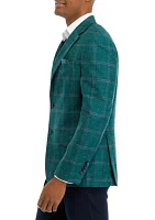 Green Plaid Sport Coat