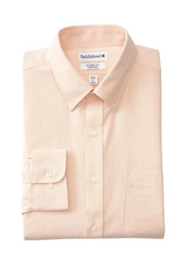 Solid Oxford Button Down Shirt