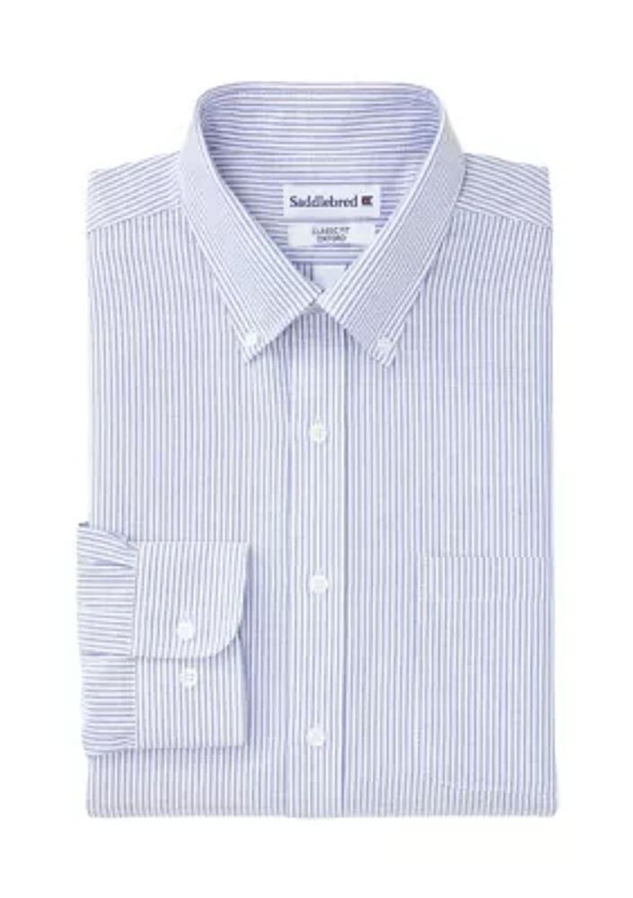 Blue Stripe Button Down Shirt