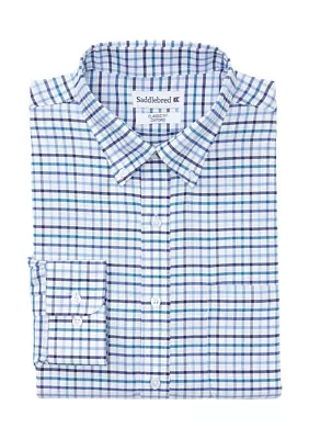 Multi Plaid Dress Shirt