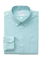 Men's Big Solid Oxford Button Down Shirt