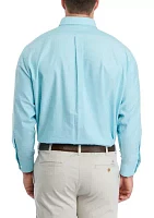 Men's Big Solid Oxford Button Down Shirt