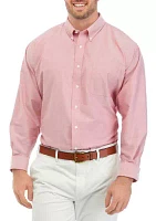 Men's Tall Solid Oxford Shirt