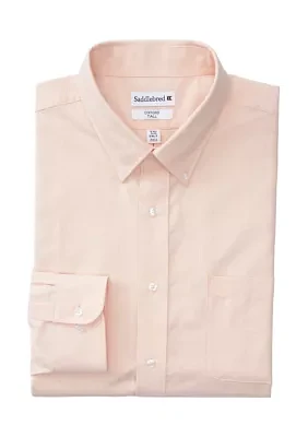 Men's Tall Solid Oxford Shirt