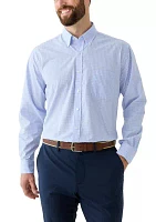 Men's Long Sleeve Button Down Dress Shirt