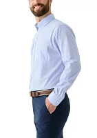 Men's Long Sleeve Button Down Dress Shirt