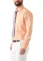 Printed Tie and Dress Shirt Set