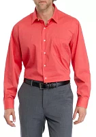 Stretch Solid Dress Shirt