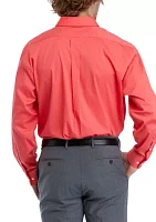 Stretch Solid Dress Shirt