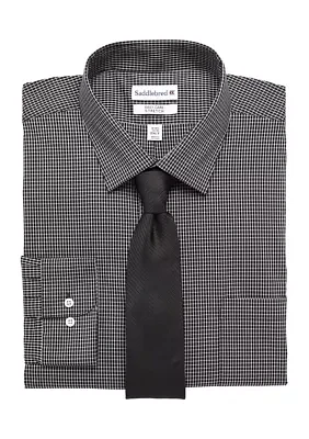 Men's Tall Shirt and Tie Set