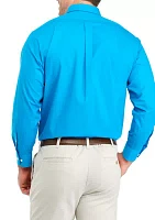 Men's Big Solid Stretch Shirt