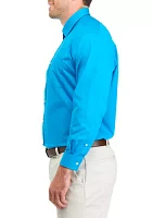 Men's Big Solid Stretch Shirt