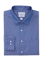 Men's Big Fashion Yarn Dye Dress Shirt