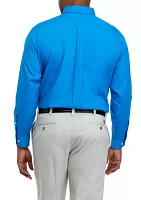 Big & Tall Solid Stretch Collar Shirt