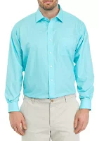 Men's Tall Solid Poplin Shirt