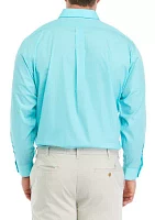 Men's Tall Solid Poplin Shirt