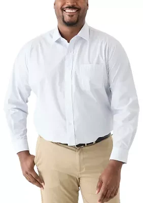 Big & Tall Yarn Dyed Dress Shirt