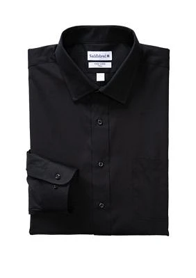 Big & Tall Long Sleeve Easy Care Stretch Collar Dress Shirt