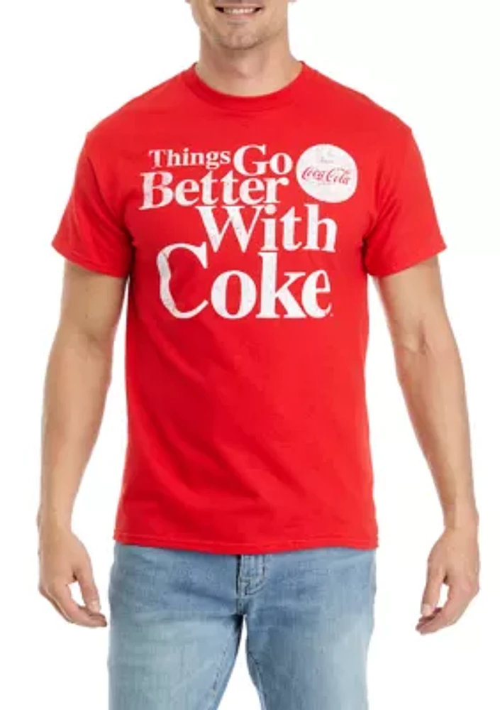 Things Go Better with Coke Graphic T-Shirt