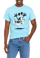 Men's Jumping Mickey Mouse Graphic T-Shirt