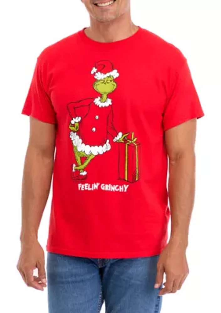 Feeling Grinchy Short Sleeve Graphic T-Shirt