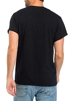 Contrast Gradient Graphic T-Shirt