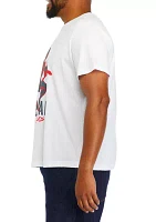 Big & Tall Spider Man Short Sleeve Graphic T-Shirt