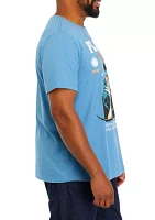 Big & Tall Planet Earth Short Sleeve Graphic T-Shirt