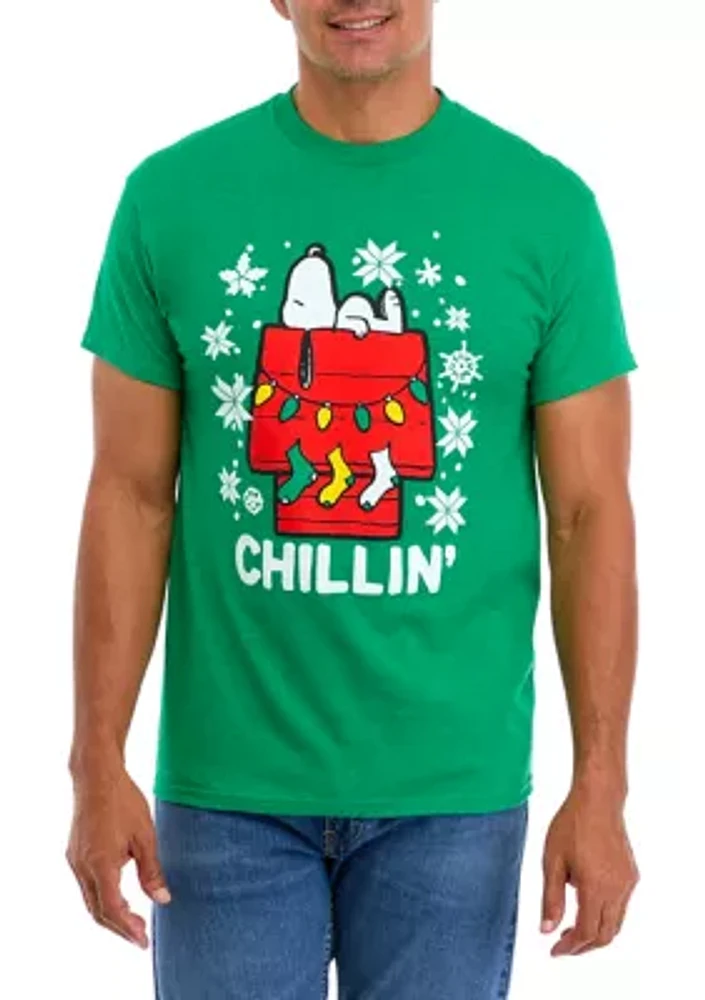 Snoopy Snow Graphic T-Shirt