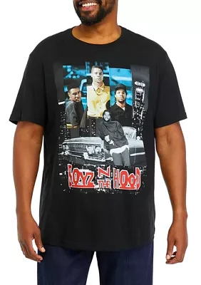 Big & Tall Central LA Boyz N the Hood Short Sleeve Graphic T-Shirt