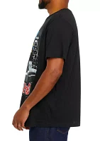 Big & Tall Central LA Boyz N the Hood Short Sleeve Graphic T-Shirt