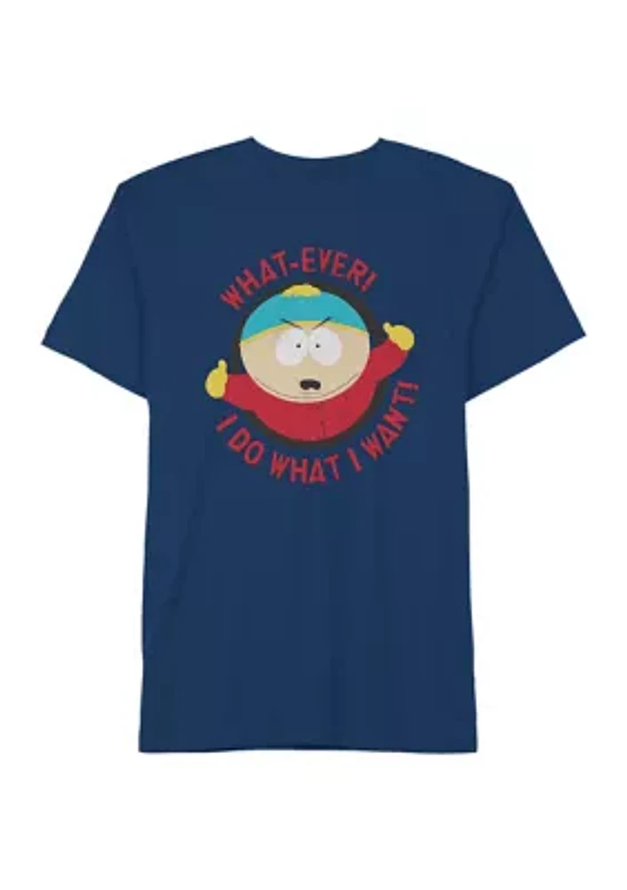 South Park Cartman Short Sleeve Graphic T-Shirt