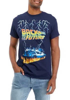 Back Time Bolts Graphic T-Shirt