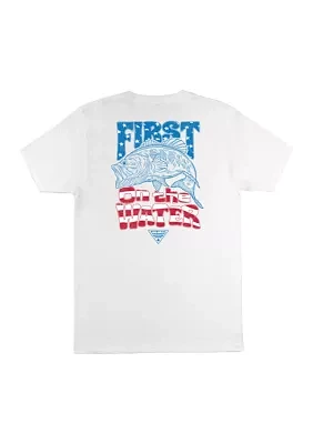 First on the Water Americana Graphic T-Shirt