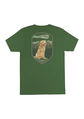 Big & Tall Short Sleeve Dog Graphic T-Shirt