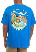 Big & Tall Short Sleeve Water Chase Graphic T-Shirt