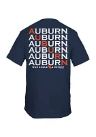 NCAA Auburn Tigers Diagonal Repeat Logo T-Shirt