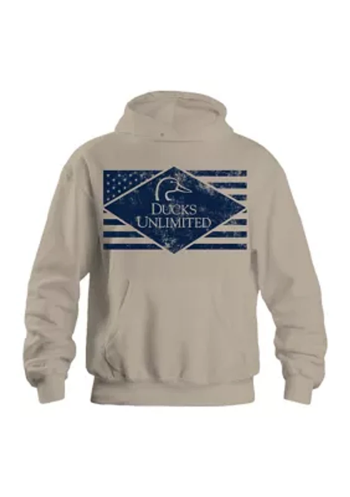 Men's Americana Flag Graphic Hoodie