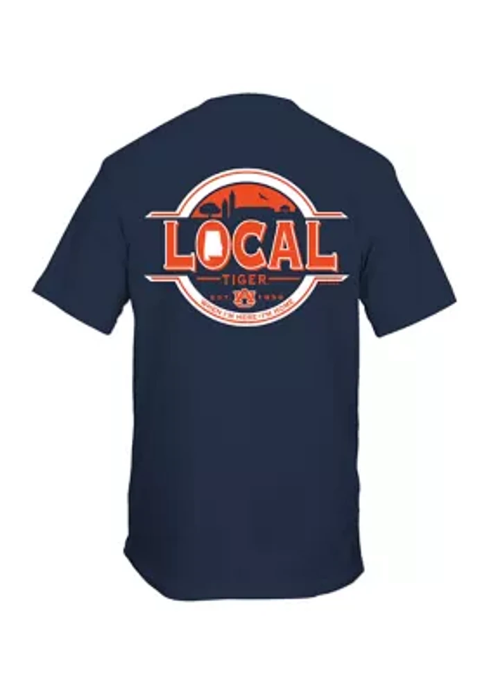 NCAA Auburn Tigers Local Circle Graphic T-Shirt