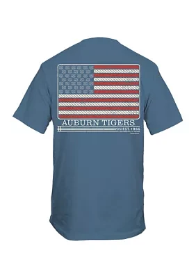 NCAA Auburn Tigers Rope Flag Graphic T-Shirt