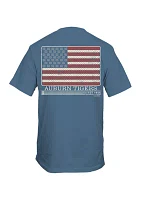 NCAA Auburn Tigers Rope Flag Graphic T-Shirt