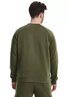 Men's UA Rival Fleece Crew Neck Pullover