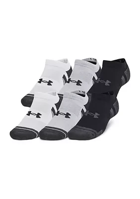 Performance Tech No Show Socks - 6 Pack